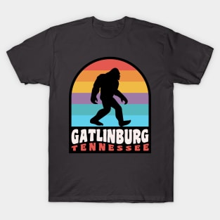 Gatlinburg Tennessee Bigfoot Sasquatch Great Smoky Mountains T-Shirt